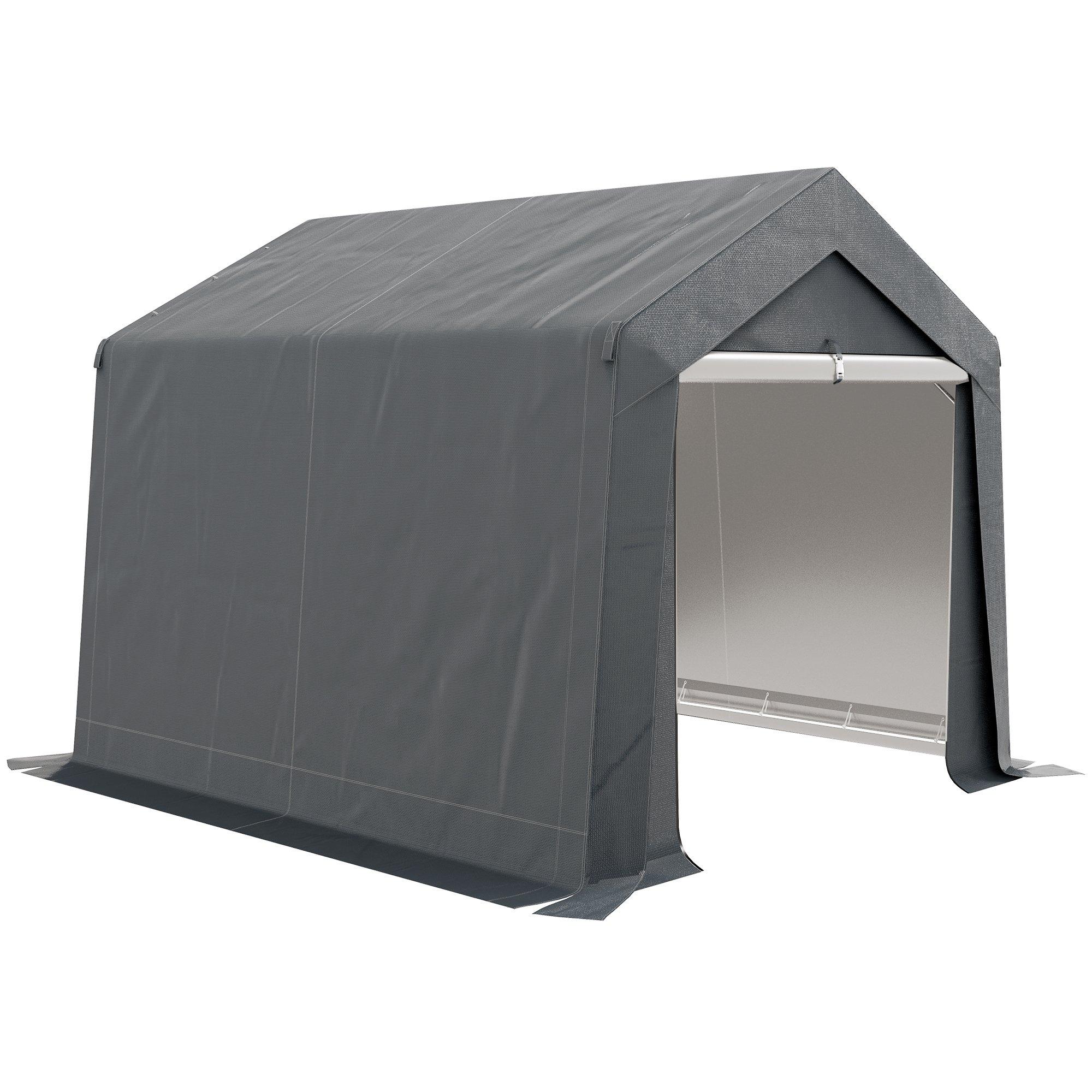 3 x 3(m) Garden Storage Shed, Waterproof and Heavy Duty Portable Shed